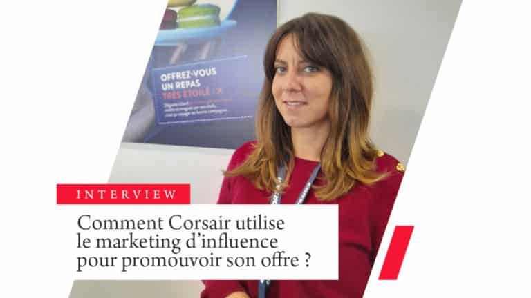 How does Corsair use influencer marketing to promote its offer?