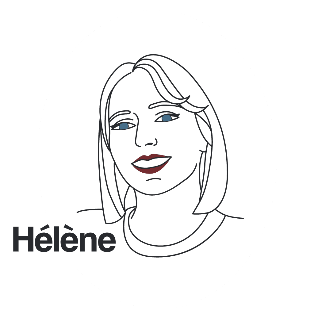 Hélène, Assistante social media